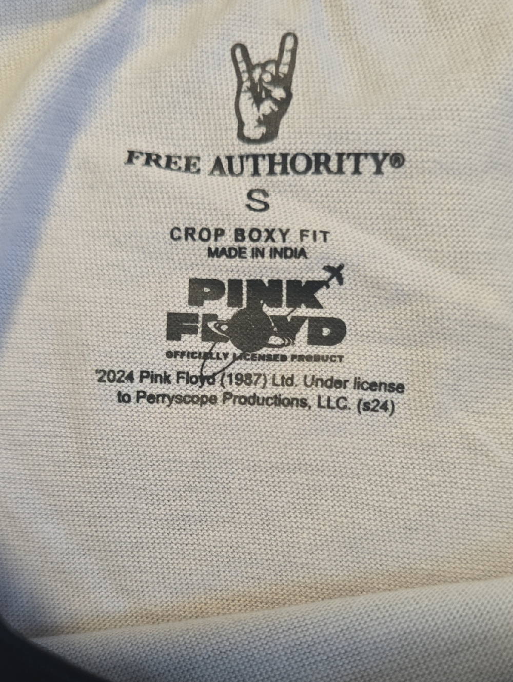 Pink Floyd Crop - Picture 3 of 3